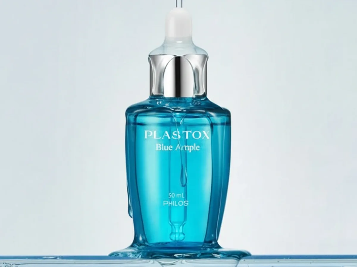 PLASTOX 블루 앰플 피곤한날 피부관리 상황 이미지